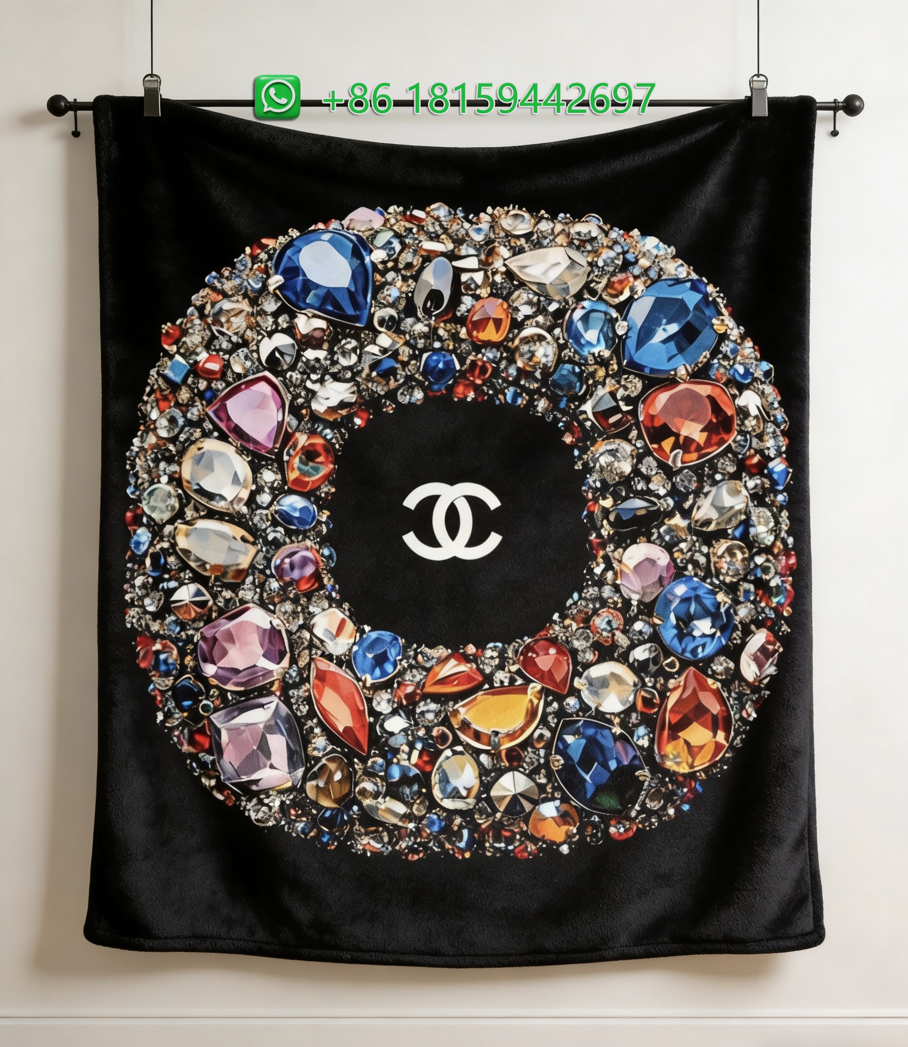 Chanel Throw Blankets